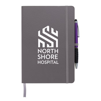 Classic Textured Journal - Personalization Available from Positive Promotions