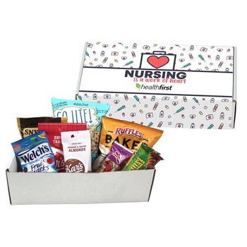 Nurse Appreciation Healthy Snack Package - Small - Personalization Available from Positive Promotions