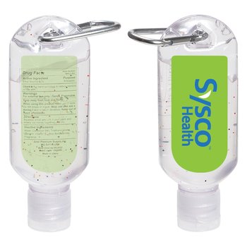 Clip-It 1.8 oz Moisture Bead Hand Sanitizer - Personalization Available from Positive Promotions