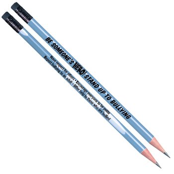 Be Someone's Hero! Stand Up To Bullying Heat-Sensitive Pencil from Positive Promotions