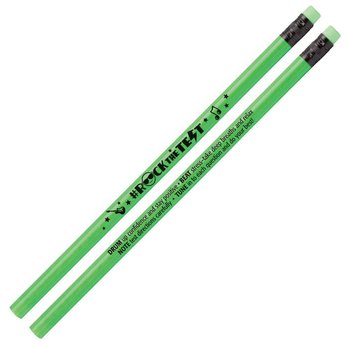 #RockTheTest Pencil - Pack of 25 from Positive Promotions