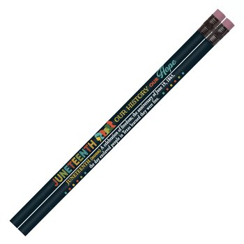 Juneteenth: Our History, Our Hope Full-Color Pencil - Pack of 50 from Positive Promotions