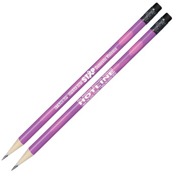 Stand Up Speak Out Stop Domestic Violence Color-Changing Mood Pencil - Personalization Available from Positive Promotions