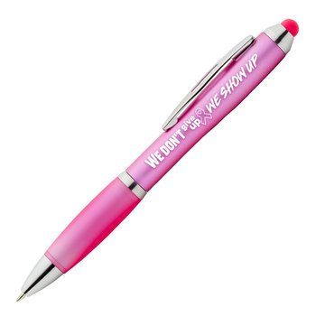 We Don't Give Up; We Show Up Azalea Stylus Pen from Positive Promotions