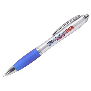 USA 250th Anniversary Fireworks Satin Pen from Positive Promotions
