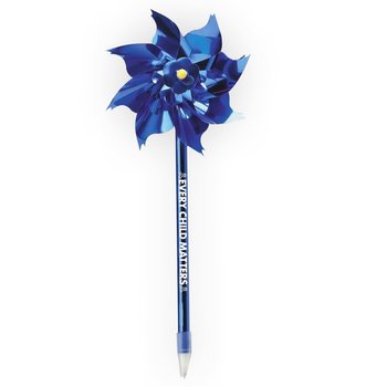 Every Child Matters Pinwheel Pen - Pack of 10 from Positive Promotions