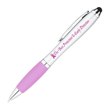 The Best Protection Is Early Detection Curvy Stylus Pen from Positive Promotions