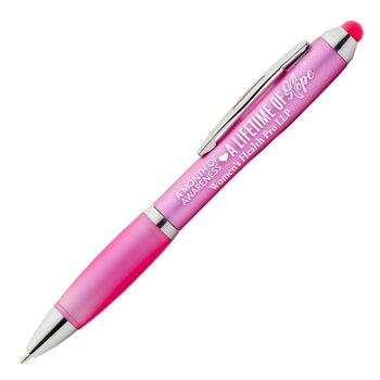 A Month of Awareness, a Lifetime of Hope Azalea Stylus Pen - One-Color Personalization Available from Positive Promotions