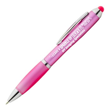 Leave a Sparkle of Hope Wherever You Go Azalea Stylus Pen - One-Color Personalization Available from Positive Promotions