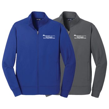 Sport-Tek® Men's All-Season Lightweight Wicking Fleece Full-Zip Jacket from Positive Promotions