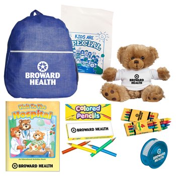 Patient Experience Deluxe Activity Kit for Children - Personalization Available from Positive Promotions