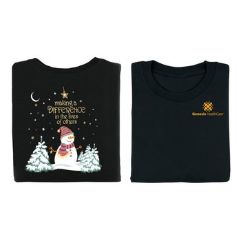 Making A Difference In The Lives Of Others Adult Positive 2-Sided T-Shirt  -  Personalization Available from Positive Promotions