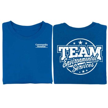 Team Environmental Services 2-Sided T-Shirt - Personalization Available from Positive Promotions