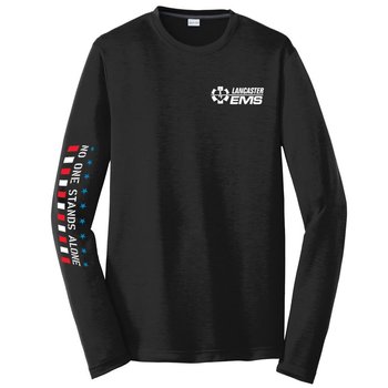 No One Stands Alone Long-Sleeve T-Shirt - Personalization Available from Positive Promotions