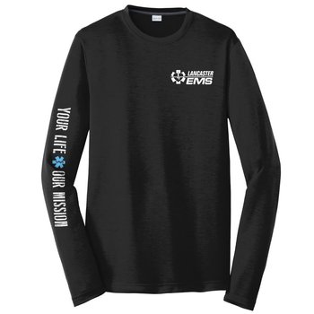 Your Life, Our Mission Long Sleeve T-Shirt - Personalized from Positive Promotions