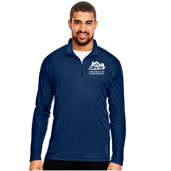 Team 365 Men's Zone Performance Quarter-Zip Pullover - Silkscreened Personalization Available from Positive Promotions