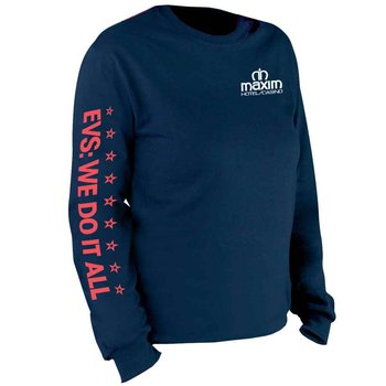 EVS: We Do It All Long Sleeve T-Shirt - Personalized from Positive Promotions