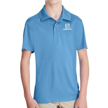 Team 365® Youth Zone Performance Polo - Silkscreened Personalization Available from Positive Promotions