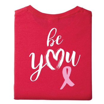 Be You Two-Sided Awareness T-Shirt - Personalization Available from Positive Promotions