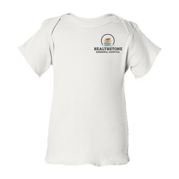 Rabbit Skins&reg; Infant Baby Rib Tee - Personalization Available from Positive Promotions