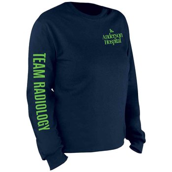Team Radiology Long-Sleeve 2-Location Recognition T-Shirt - Personalized from Positive Promotions