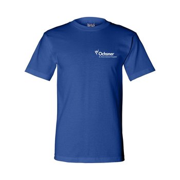 Bayside - Union-Made Short Sleeve T-Shirt - Personalization Available from Positive Promotions