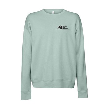 BELLA+CANVAS® Unisex Sponge Fleece Drop Shoulder Sweatshirt - Silkscreened Personalization Available from Positive Promotions
