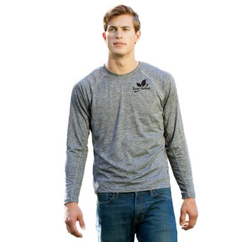 Fossa Apparel® Men's Savanna Wicking Shirt - Silkscreened Personalization Available from Positive Promotions