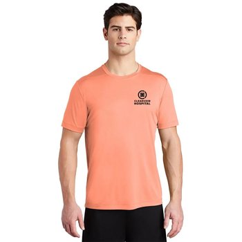Sport-Tek® Men's Posi-UV Pro Performance Crewneck T-Shirt - Silkscreened Personalization Available from Positive Promotions