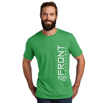 Allmade&reg; Tri-Blend Men's Short Sleeve Eco Impact Tee - Silkscreened Personalization Available from Positive Promotions