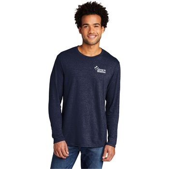Port & Company® Unisex Tri-Blend Super-Soft Fashion Long-Sleeved T-Shirt - Silkscreened Personalization Available from Positive Promotions