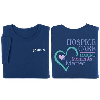 Hospice Care Adult 2-Sided T-Shirt from Positive Promotions