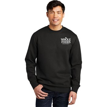 District&reg; V.I.T.&trade; Unisex Fleece Crewneck Sweatshirt- Silkscreened Personalization Available from Positive Promotions