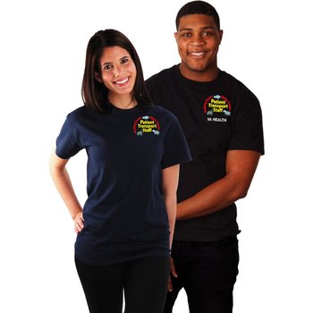 Healthcare Team Pride Gildan® Unisex Heavy Cotton T-Shirt: Best-Selling Colors - Silkscreened Personalization Available from Positive Promotions