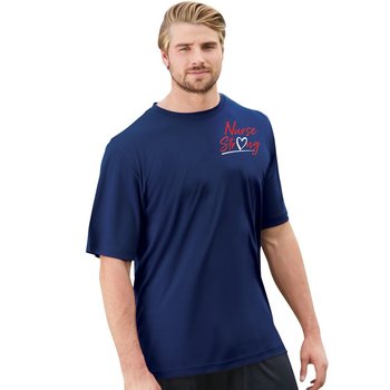 Healthcare Team Pride Team 365 Men's Zone Performance Wicking Short-Sleeve T-Shirt - Silkscreened Personalization Available from Positive Promotions