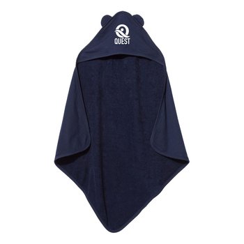 Rabbit Skins Terry Cloth Hooded Towel with Ears - Silkscreened Personalization Available from Positive Promotions