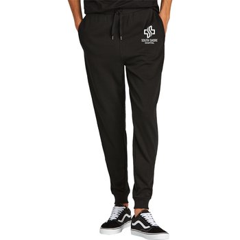 District® Unisex Perfect Tri-Blend® Fleece Jogger Pant - Silkscreened Personalization Available from Positive Promotions