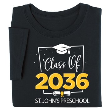 Class Of 2036 Gildan® Youth Heavy Cotton T-Shirt: Best-Selling Colors - Silkscreened Personalization Available from Positive Promotions