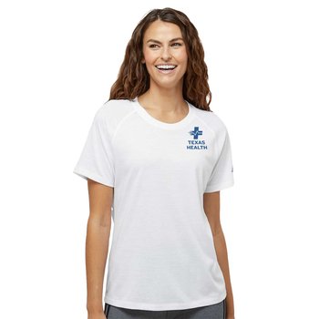 adidas® Women's Blended T-Shirt - Silkscreened Personalization Available from Positive Promotions
