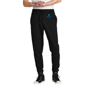 District® V.I.T. Unisex Luxe Lounger Fleece Jogger - Silkscreened Personalization Available from Positive Promotions