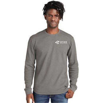 New Era® Unisex Thermal Long Sleeve Shirt - Silkscreened Personalization Available from Positive Promotions