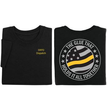 Dispatchers: The Glue That Holds it All Together Gildan® Unisex 2-Sided Short-Sleeved T-Shirt - Silkscreened Personalization Available from Positive Promotions