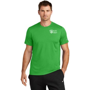 Nike® Men's Swoosh Sleeve rLegend Ultimate Performance Tee - Silkscreened Personalization Available from Positive Promotions