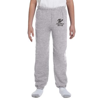 Gildan® Unisex Heavy Blend 50/50 Open-Bottom Sweatpants - Silkscreened Personalization Available from Positive Promotions