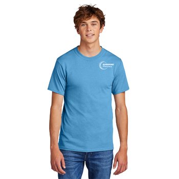 Port & Company® Men's Tall Core Blend Tee - Silkscreened Personalization Available from Positive Promotions