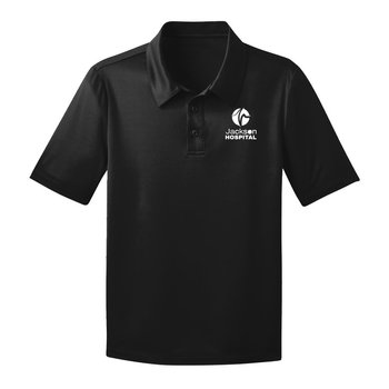 Port Authority® Youth Silk Touch Performance Polo - Silkscreened Personalization Available from Positive Promotions