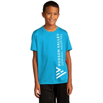 Sport-Tek® Youth Performance Re-Compete Performance Tee - Silkscreened Personalization Available from Positive Promotions