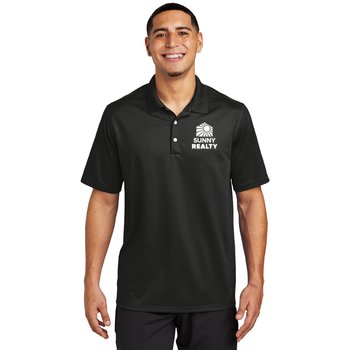 Sport-Tek® Men's UV Micropiqué Performance Polo - Silkscreened Personalization Available from Positive Promotions