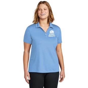 Sport-Tek® Women's UV Micropiqué Performance Polo - Silkscreened Personalization Available from Positive Promotions