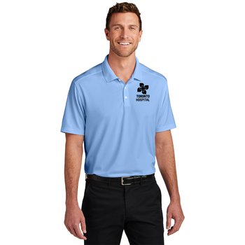 Port Authority® Men's City Stretch Flat Knit Polo - Silkscreened Personalization Available from Positive Promotions